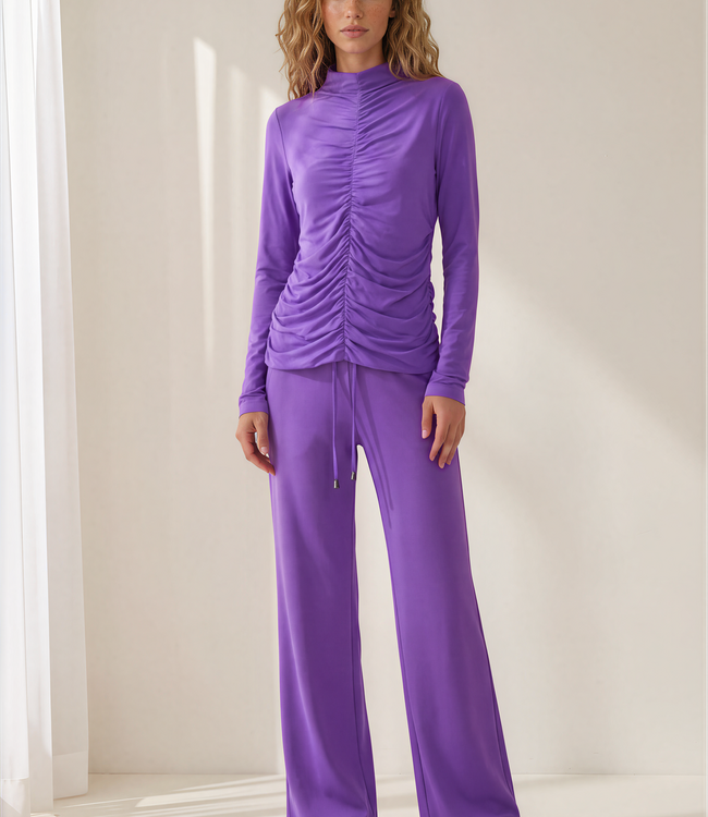 MI PIACE Travel Pantalon Uni 202136 Winter Purple