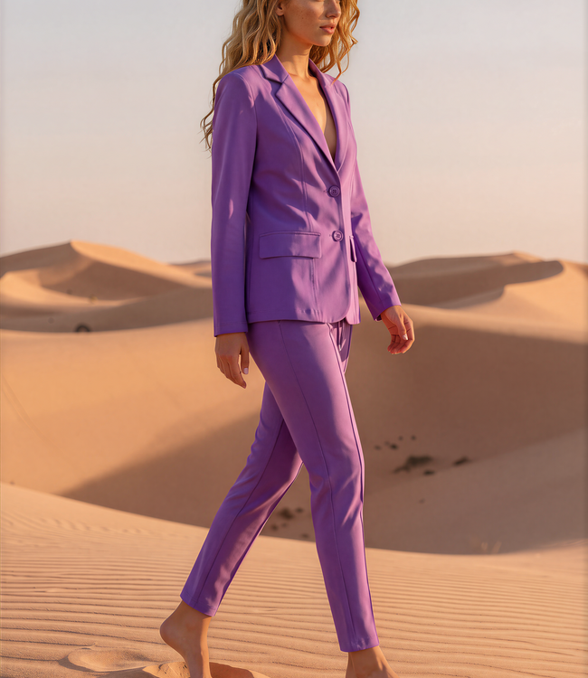 MI PIACE Travel Broek Uni 202134 Winter Purple
