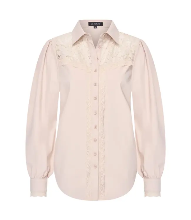 MI PIACE Travel Blouse Lace 202872 Mist