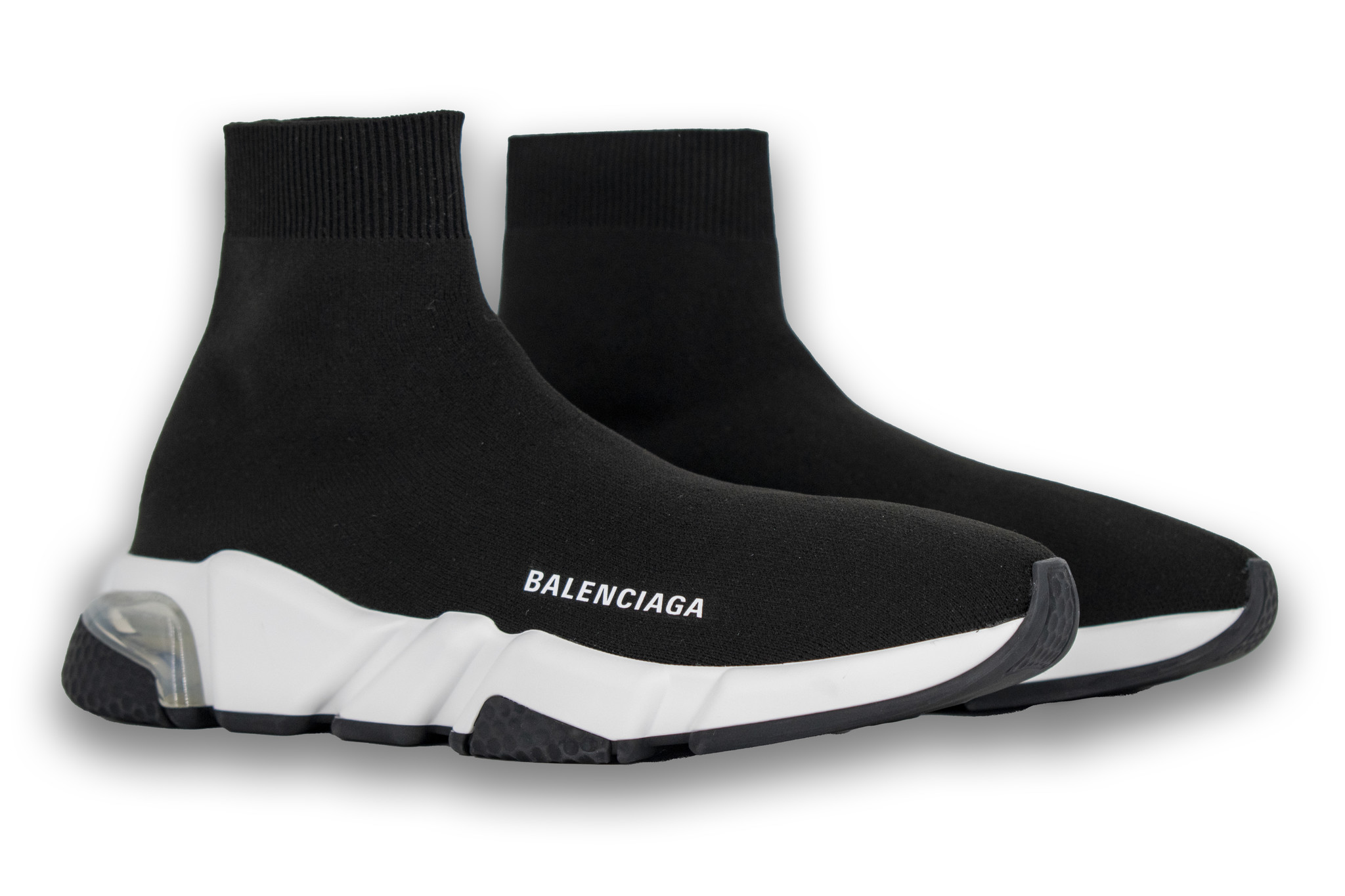 balenciaga speed trainer clear sole