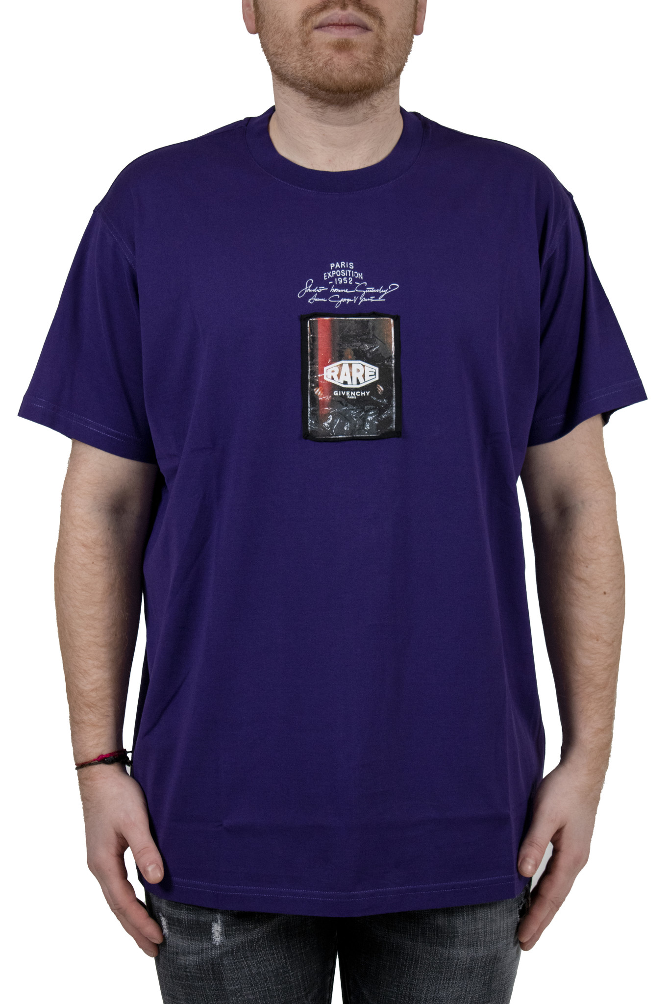 purple givenchy shirt