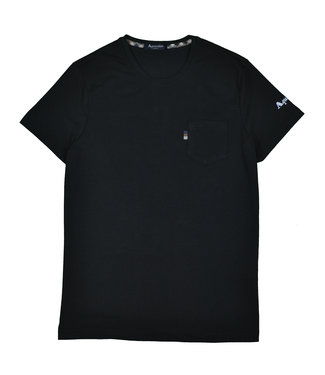 Aquascutum T-shirt Schwarz