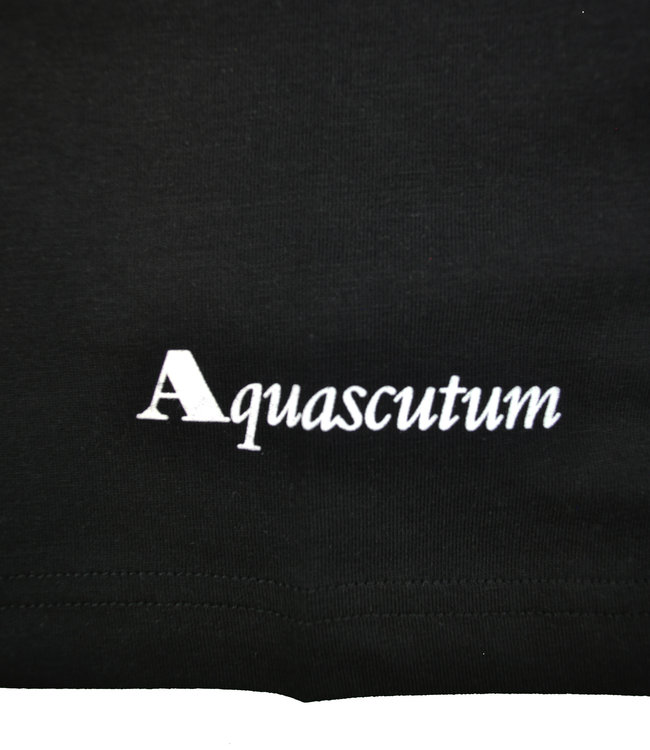 Aquascutum Schwarzes T-shirt