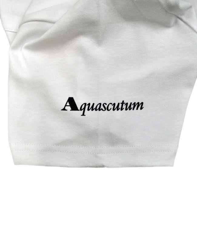 Aquascutum Weisses T-shirt