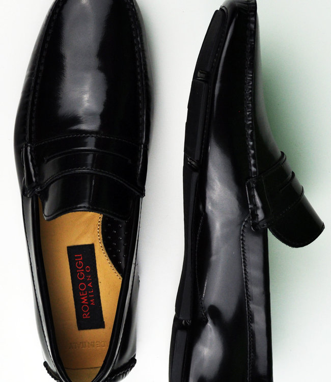 Romeo Gigli mocassini neri