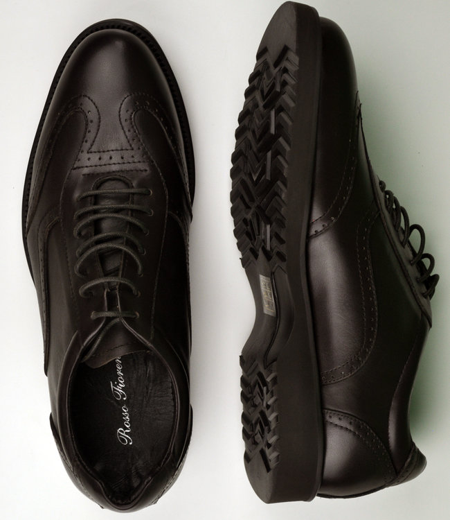 Rosso Fiorentino scarpe stringate sportive marroni