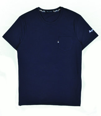 Aquascutum T-shirt Marineblau