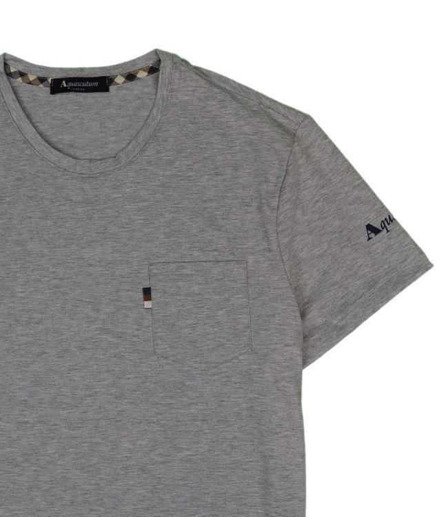 Aquascutum Grey T-shirt
