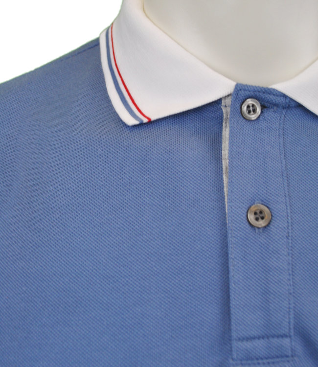 Tru Trussardi  hellblaues Poloshirt