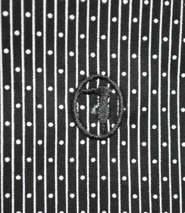 Tru Trussardi  schwarz & weiss Hemd