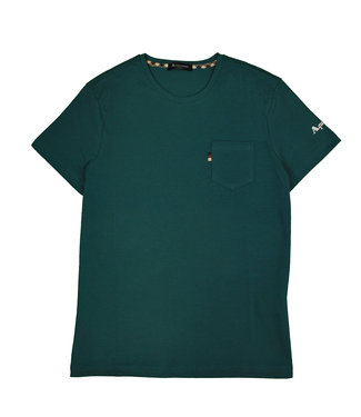Aquascutum T-shirt Englisch grün