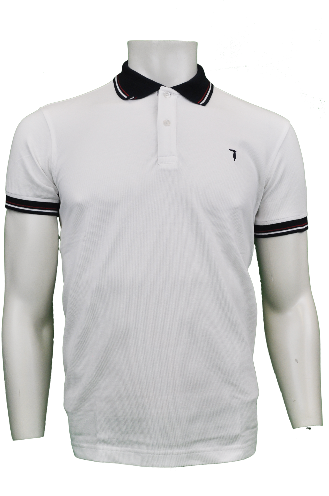 Tru Trussardi weisses Poloshirt - Montenapoleone