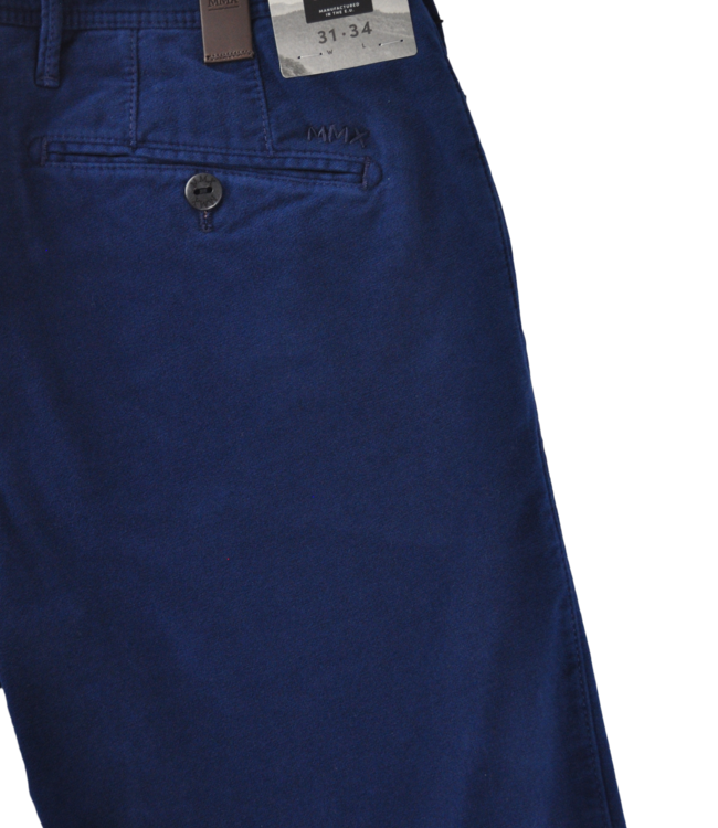 MMX Lupus Navyblaue Chino Hosen Super Stretch