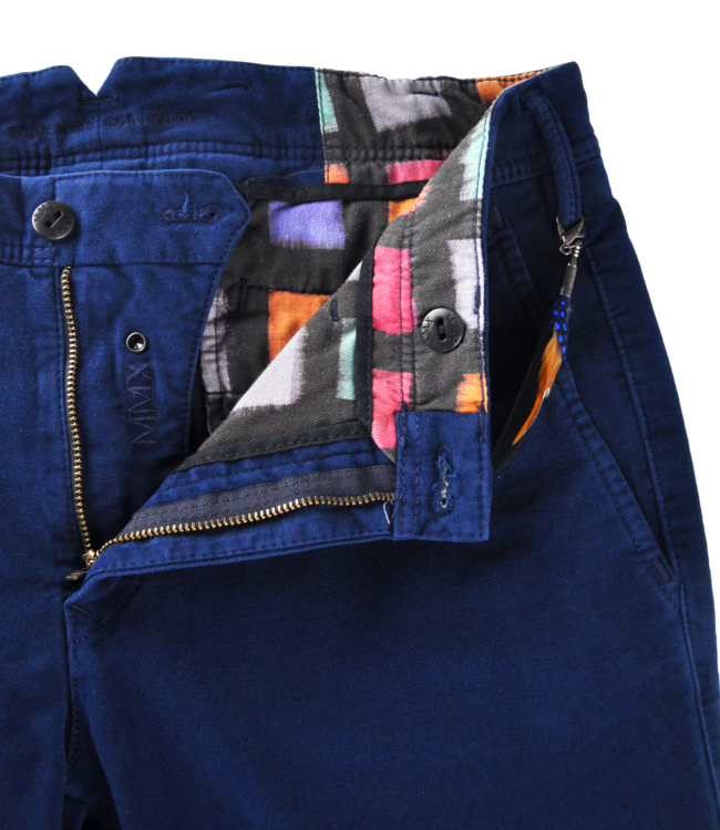 MMX Lupus Navyblaue Chino Hosen Super Stretch