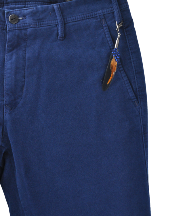 MMX Lupus Navyblaue Chino Hosen Super Stretch