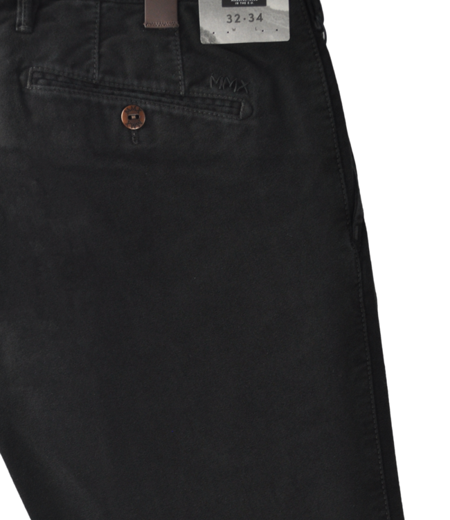 MMX Lupus Dunkelbraune Chino Hosen Super Stretch