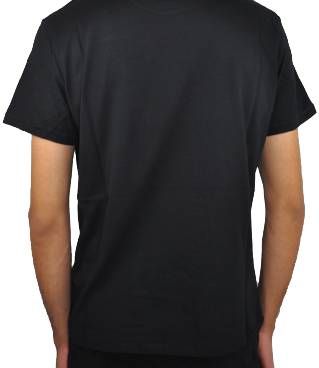 Just Cavalli Black T-shirt with Fox graphic print