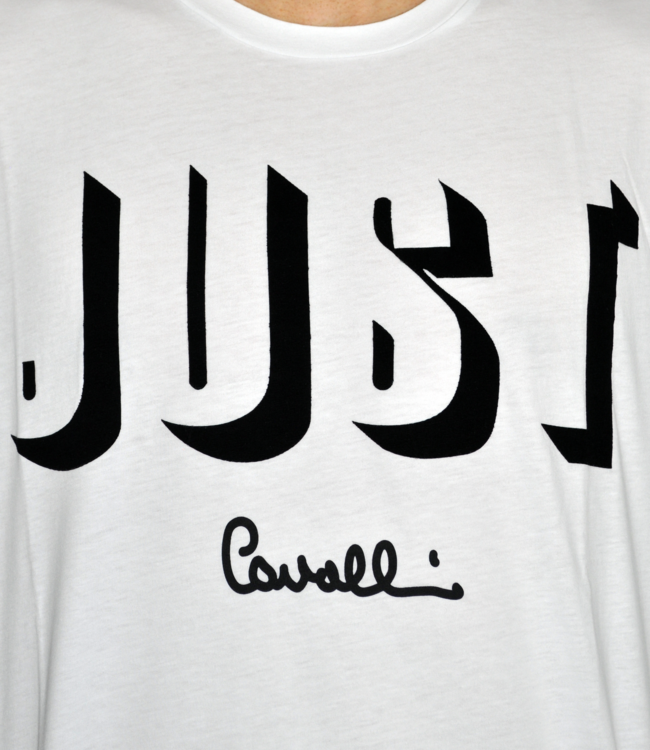 Just Cavalli White T-shirt with Print