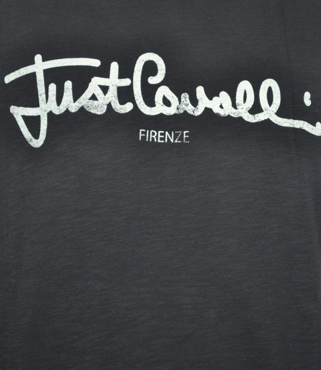 Just Cavalli Black T-shirt with Print