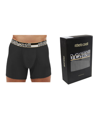 Roberto Cavalli Boxer Shorts Black - 2 Pack