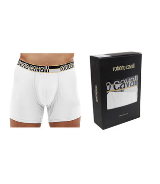 Roberto Cavalli Boxenshorts Weiss - Single Pack