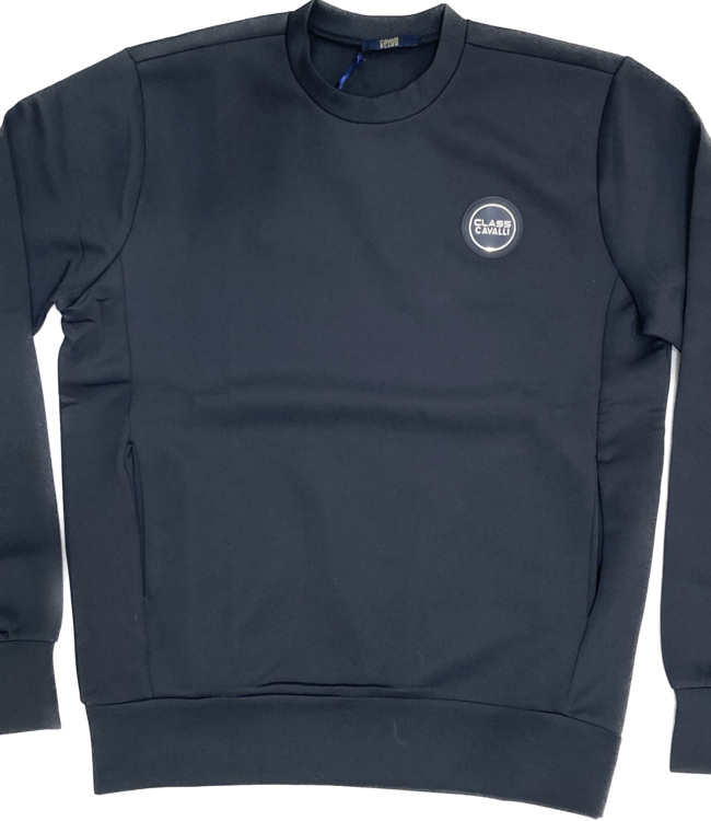 Class Cavalli black sweatshirt Montenapoleone