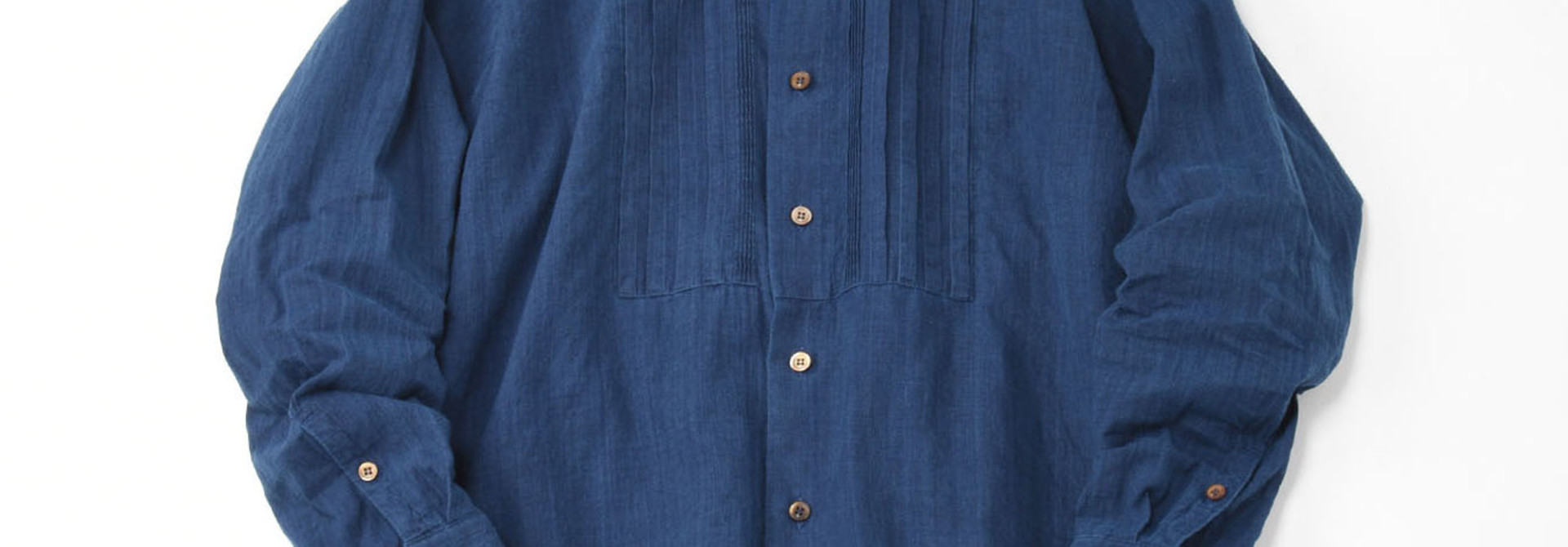 Ai Khadi Pin-tuck Shirt