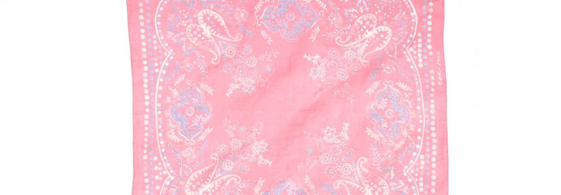 Khadi Paisley Bandana