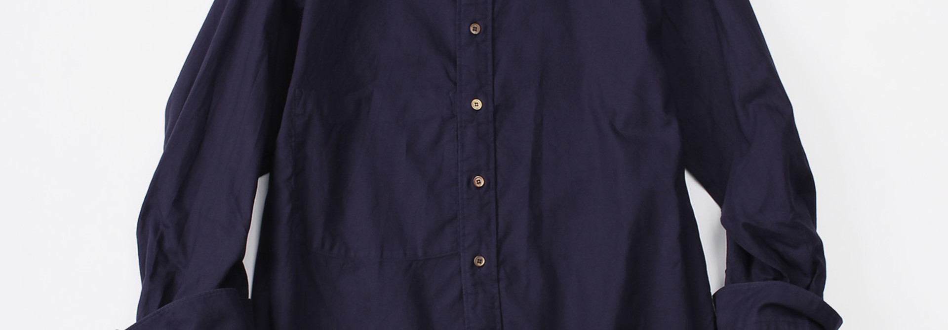 Oxford Stand Collar Shirt