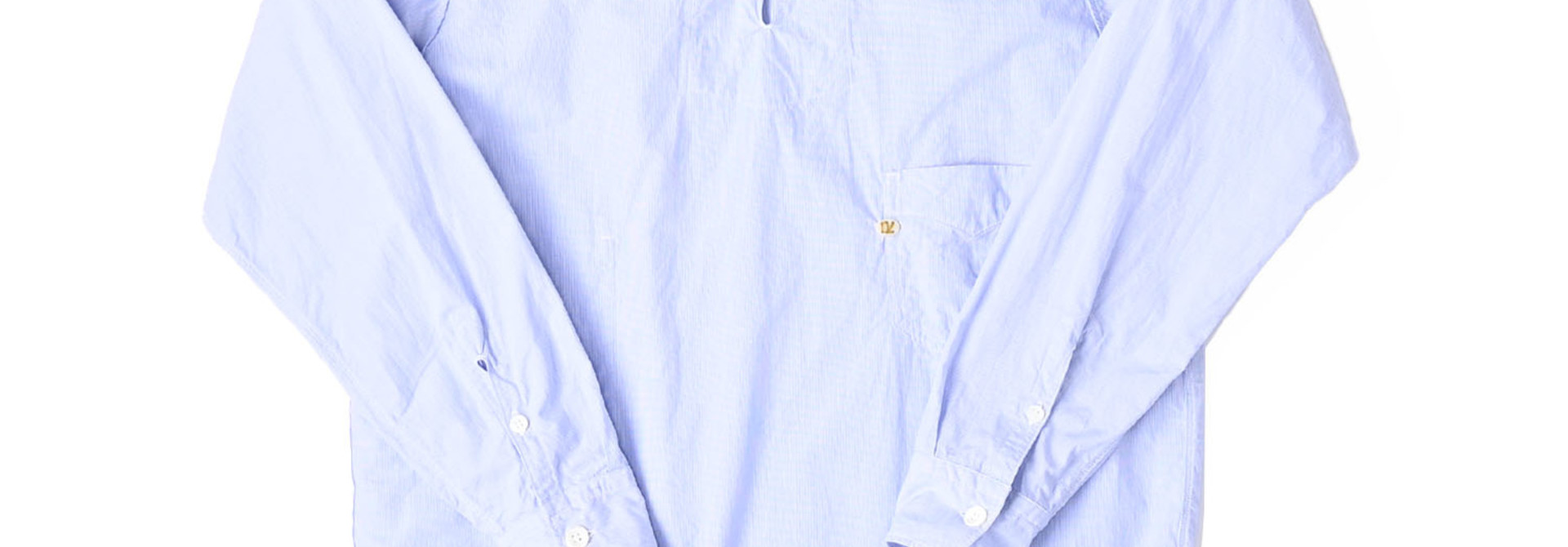 Damp Yarn Dyed 908 Ocean Pullover Shirt (0421)