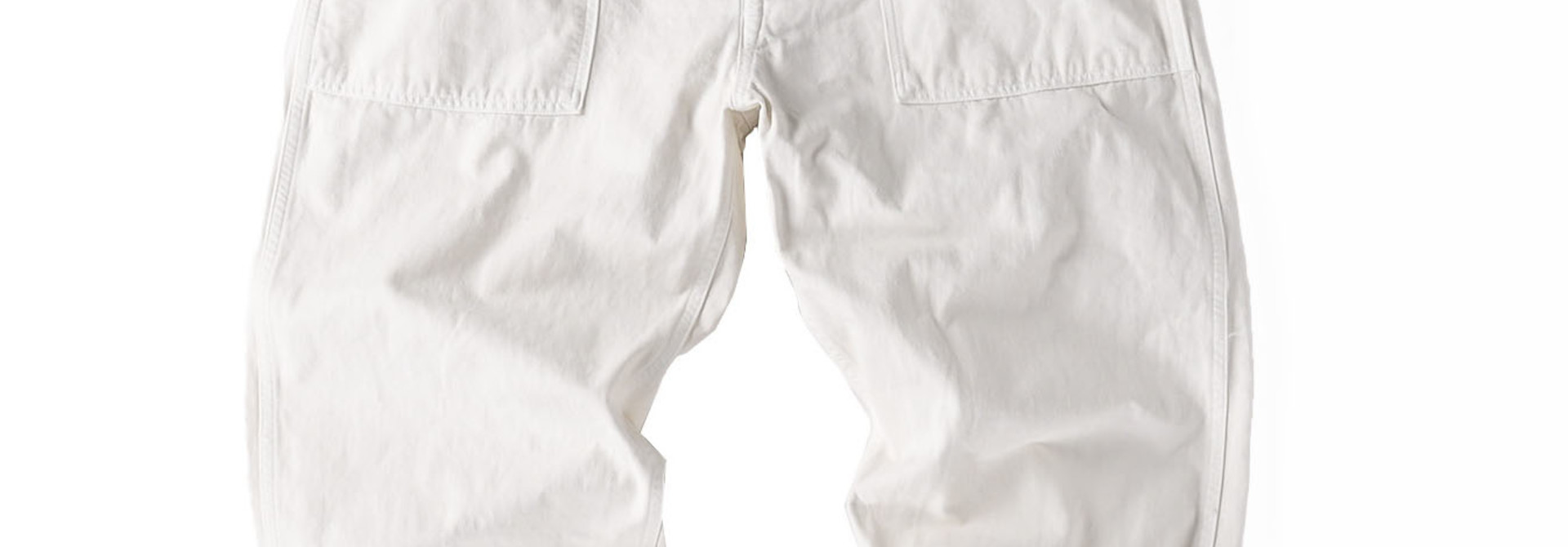 Yacht Cotton White 908 Baker Pants (0521)