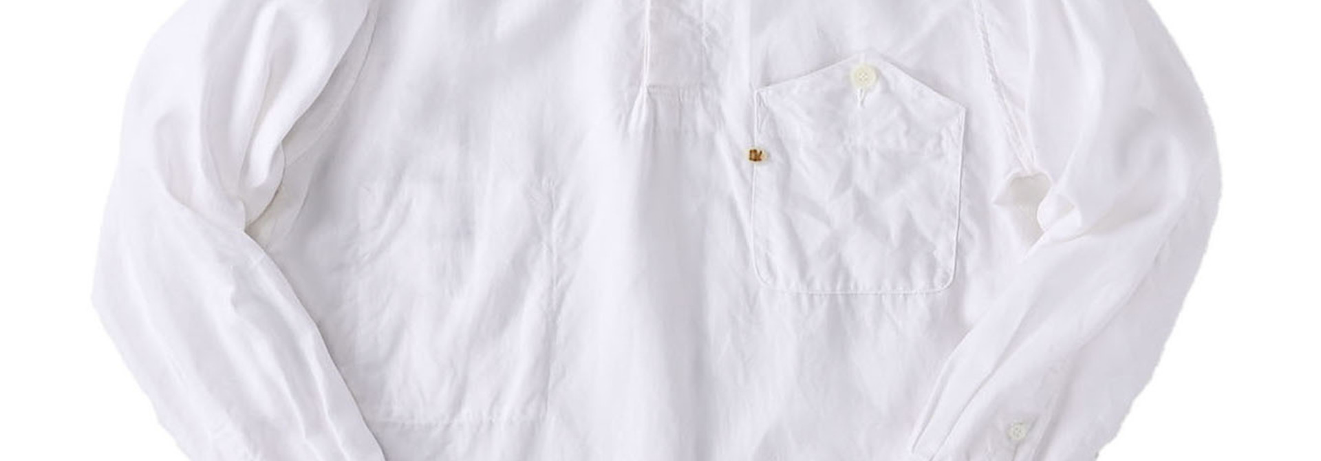 Linen 908 Ocean Pull Shirt (0521)
