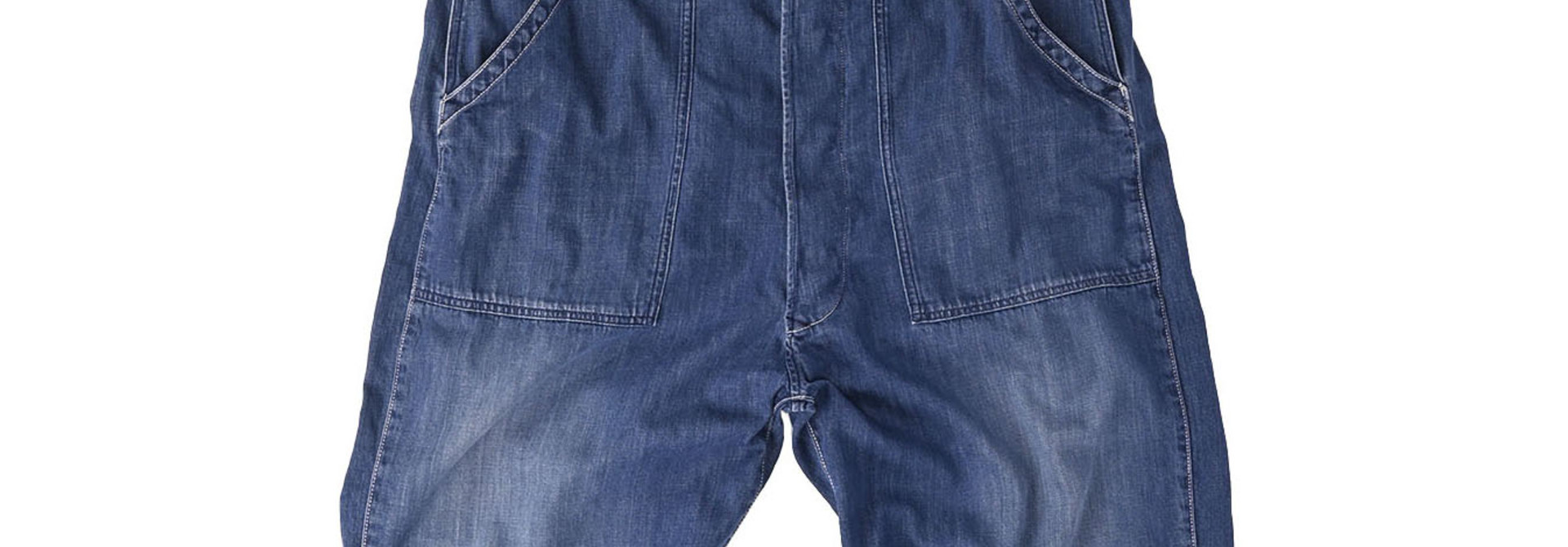 Denim 908 Smock-all(Indigo Distressd)