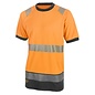 B Seen HVTT001 Hi Vis Two-tone T Shirt with Retro Tape