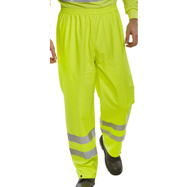 Beeswift Hi Vis PU Trousers - PUT