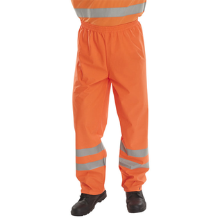 Beeswift Hi Vis PU Trousers - PUT