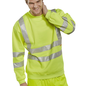 B Seen HI Vis Sweatshirt