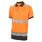 B Seen Hi-Vis Two-Tone Polo Shirt with Retro Tape