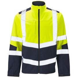 Super Touch Hi-Vis Two Tone Softshell Jacket