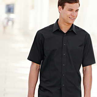 Fruit of the Loom Poplin Short Sleeve Shirt