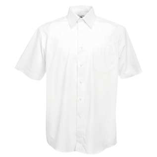 Fruit of the Loom Poplin Short Sleeve Shirt