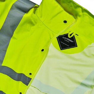 Super Touch 1824 - Hi Vis Waterproof Stormflex PU Jacket