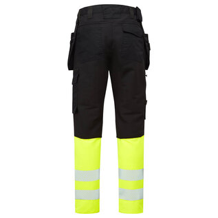 Portwest DX457 - Hi-Vis Class 1 Detachable Holster Pocket Craft Trousers