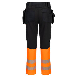 Portwest DX457 - Hi-Vis Class 1 Detachable Holster Pocket Craft Trousers