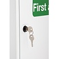 Click Medical Single Door Metal First Aid Cabinet (46 x 30 x 14cm)