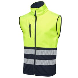 Super Touch 104C1/104D1 Hi Vis CoolAir 2Tone Softshell Gilet