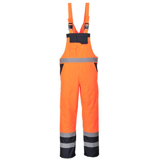 Portwest S489 - Hi-Vis Contrast WP Bib and Brace