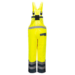 Portwest S489 - Hi-Vis Contrast WP Bib and Brace
