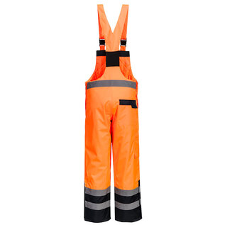 Portwest S489 - Hi-Vis Contrast WP Bib and Brace