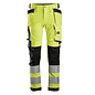 Snickers Workwear 6243 Hi Vis Class 2 Stretch Trousers Holster Pockets